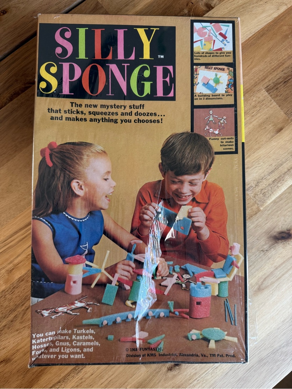 Silly Sponge Vintage 1968 Unopened Brand new Toy Game No. 1715 Funtastic